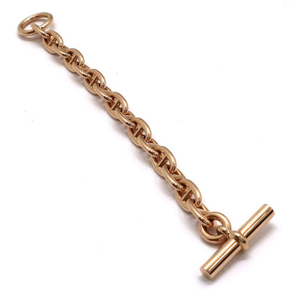 Unused Hermes Chaine D'ancre MM Bracelet 15 Frames 15 Links Au750 18K