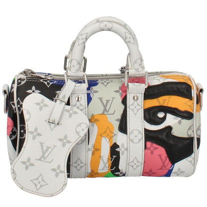 Louis Vuitton Keepall Bandoliere 25 M46701 Monogram Portrait Ladies Boston Bag