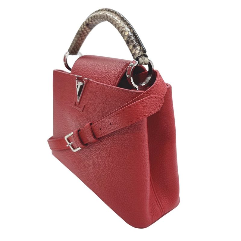 1818 Louis Vuitton N92039 Capucines BB Handbag Shoulder Bag Taurillon Leather