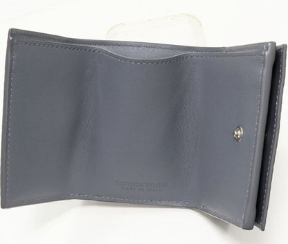 Bottega Veneta Tiny Compact Wallet With Coin Purse Calf Gray 667036 V0SQ 11242