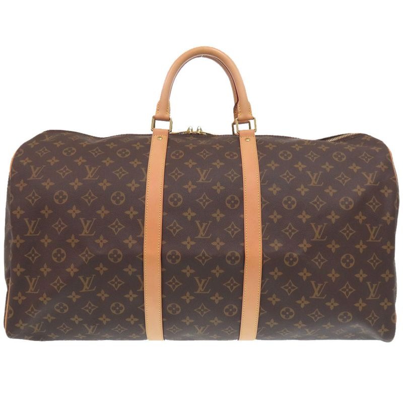 Louis Vuitton New Shape Keepall 55 Monogram Boston Bag 0704