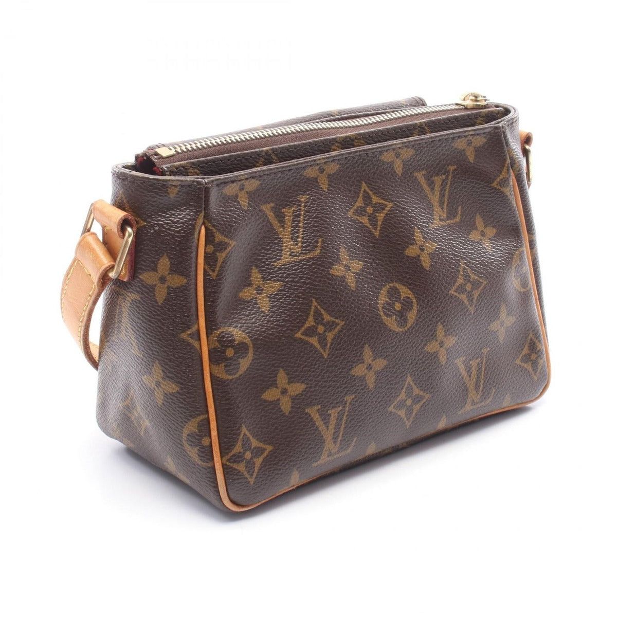 Louis Vuitton Shoulder Bag Viva City PM Canvas Leather — view 2