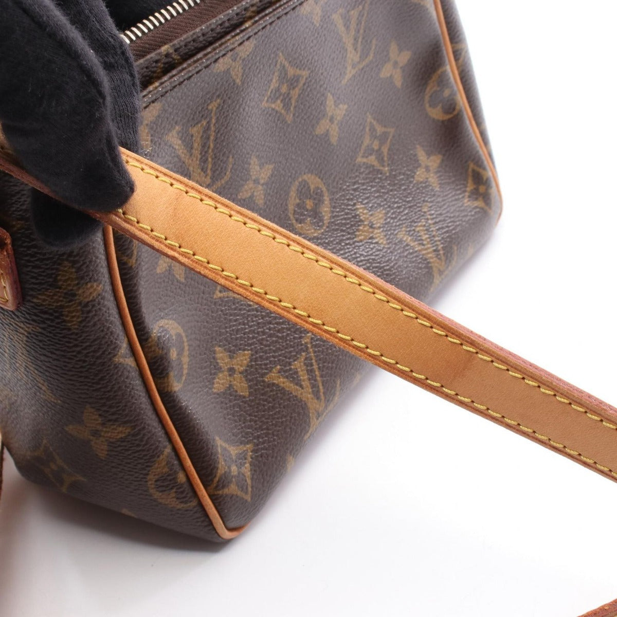 Louis Vuitton Shoulder Bag Viva City PM Canvas Leather — view 8