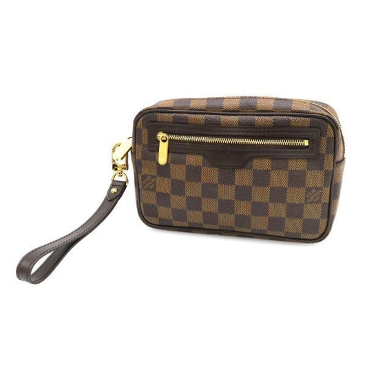 Louis Vuitton Damier Pochette Billets Macau Handbag