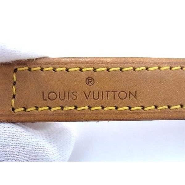 Louis Vuitton Leather Bag Shoulder Strap Crossbody Brown — view 4
