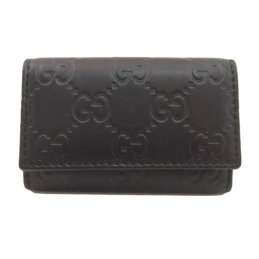 Gucci GG Signature Guccissima Key Case Leather Holder