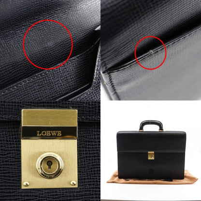 Loewe Anagram Vintage Calf Black Men's Business Bag