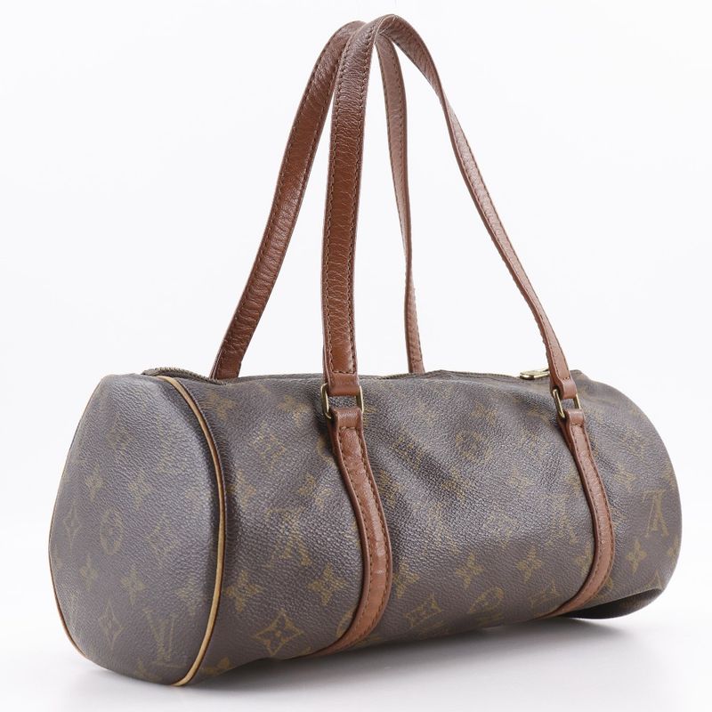 Louis Vuitton Papillon 30 Vintage M51385 Monogram Canvas Brown Ladies Handbag
