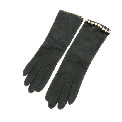 Chanel Gloves L Long Pearl