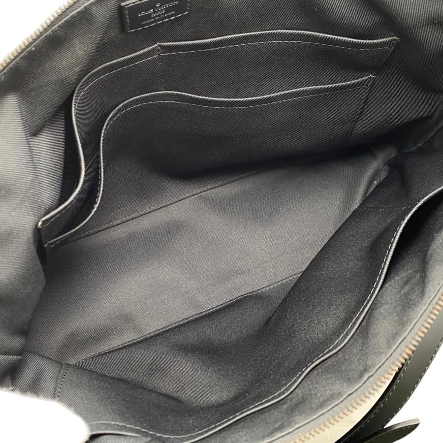 Louis Vuitton Tote Shoulder Bag Briefcase Explorer M40566 Monogram Eclipse