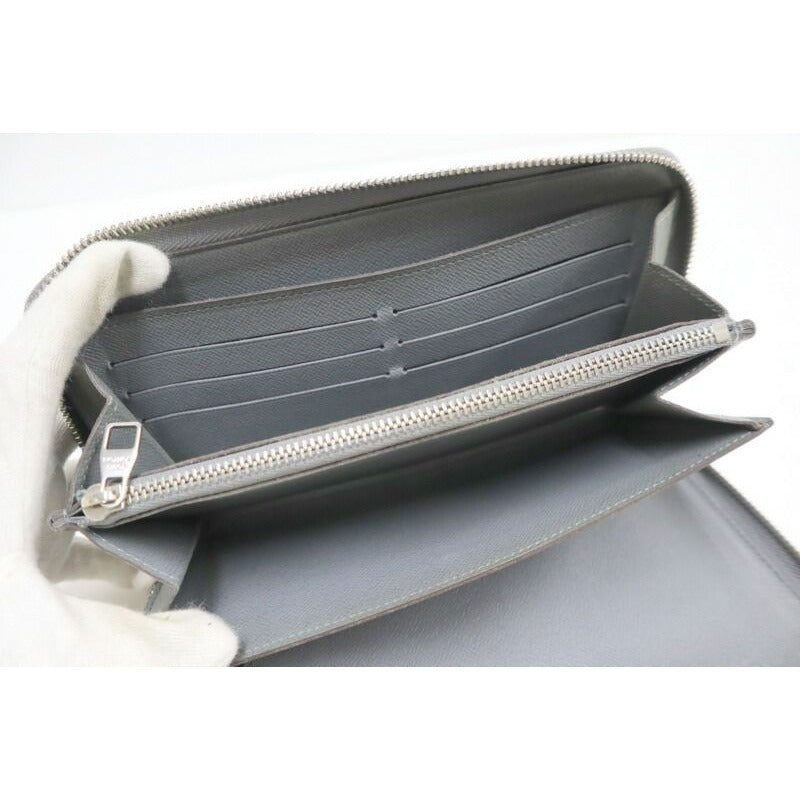 Louis Vuitton Zippy Organizer Wallet Taiga Glacier Gracia — view 5