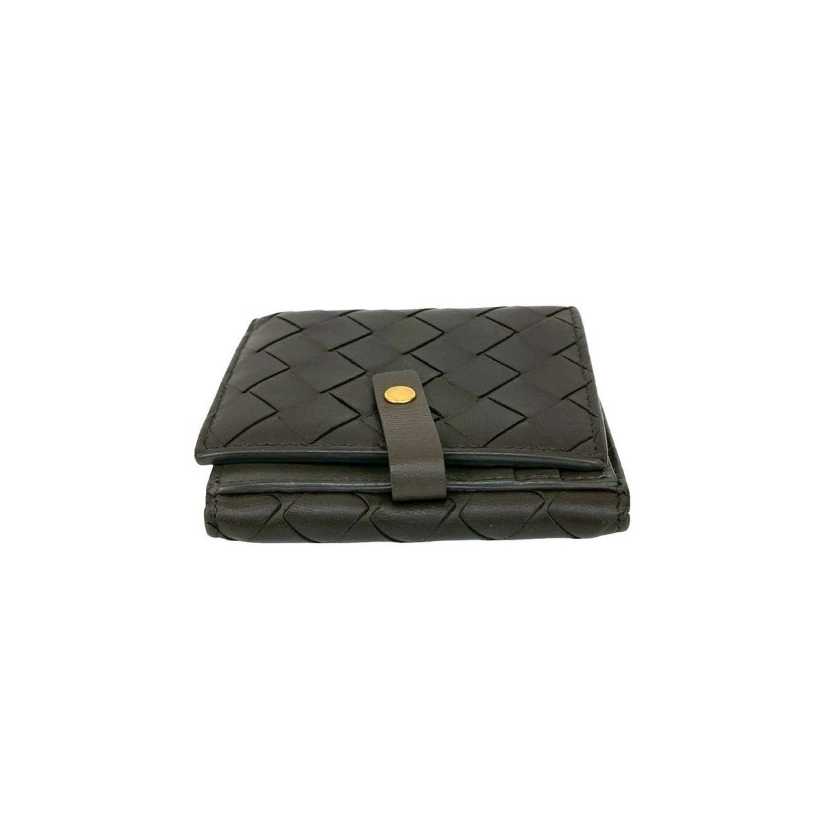 Bottega Veneta Intrecciato Leather Bifold Wallet Mini — view 3