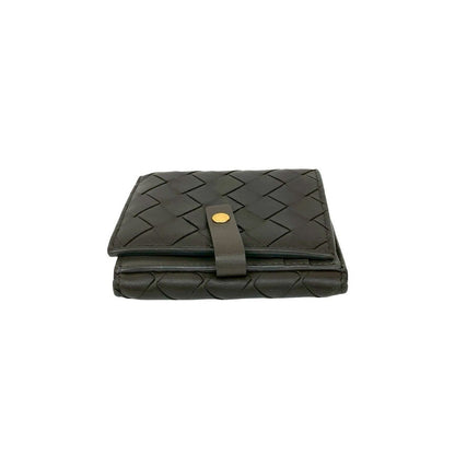 Bottega Veneta Intrecciato Leather Bifold Wallet Mini — view 3