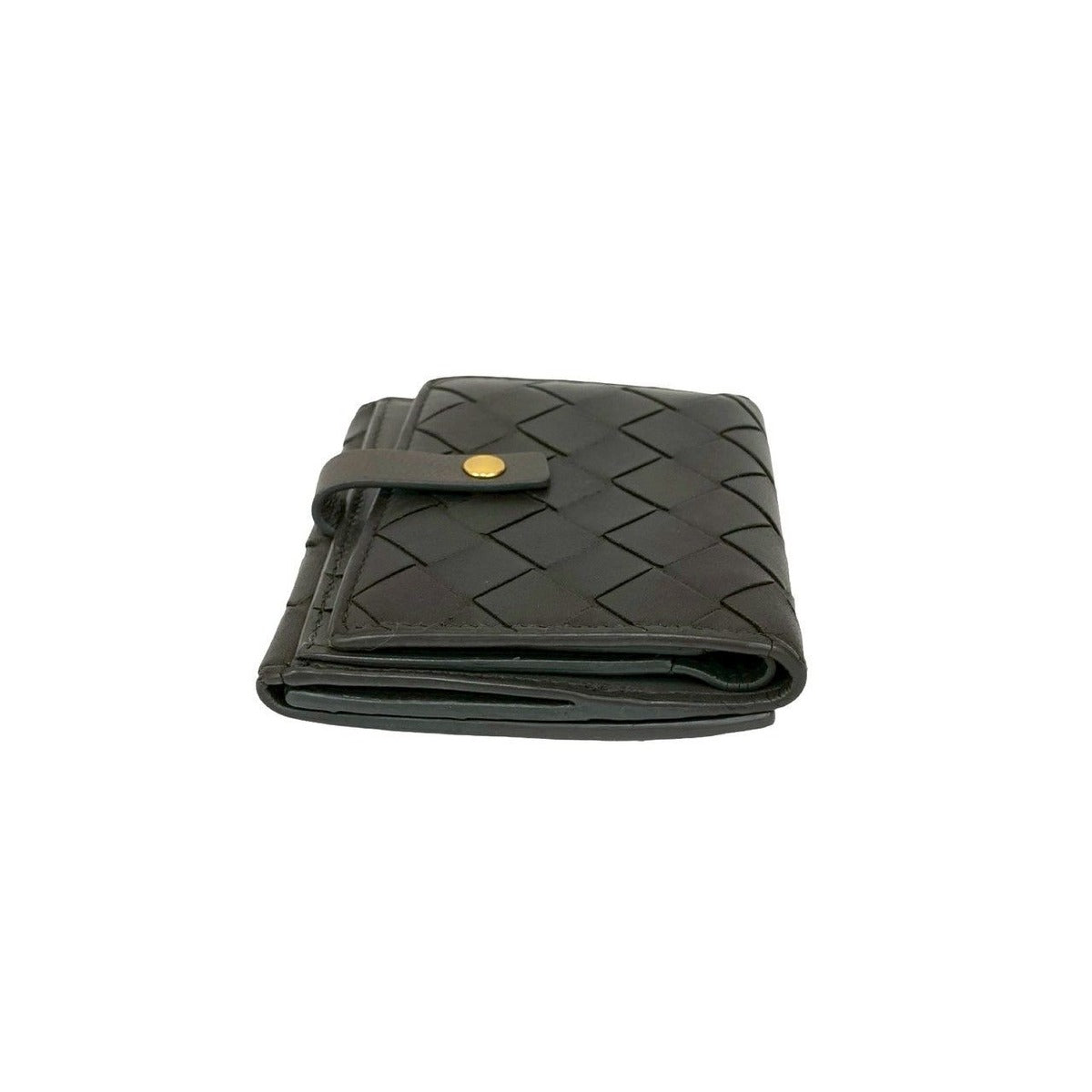 Bottega Veneta Intrecciato Leather Bifold Wallet Mini — view 4