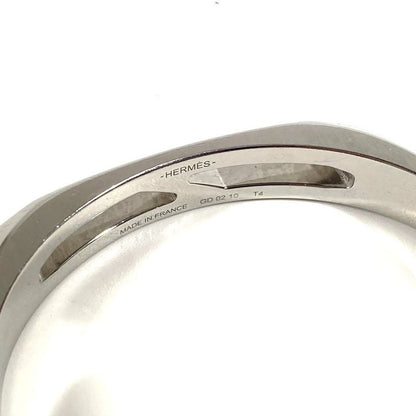 Hermes Bangle Delta Cuff Bangle SS Silver