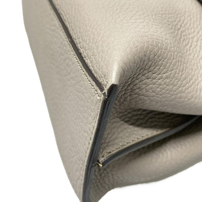 Gucci Handbag Bamboo Daily 370831 Grey Leather