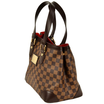 Louis Vuitton Hampstead PM Handbag Damier Ebène N51205 Tote Bag
