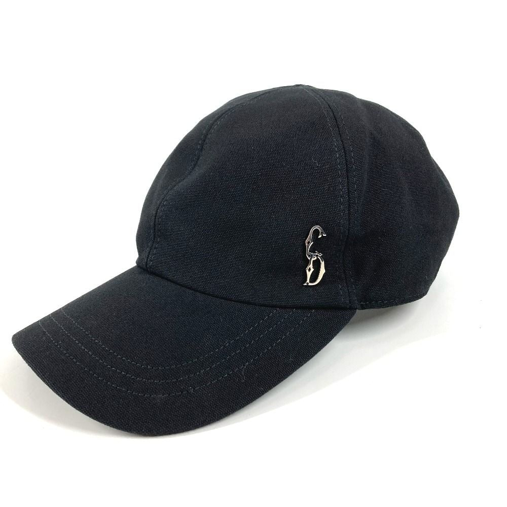 Dior Cap CD Logo Cotton Black Hat