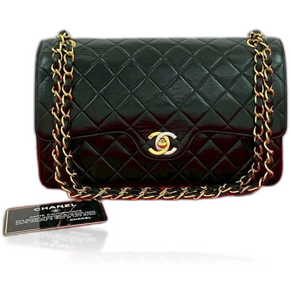 Chanel Quilted Limited Edition Coco Double Flap Lambskin