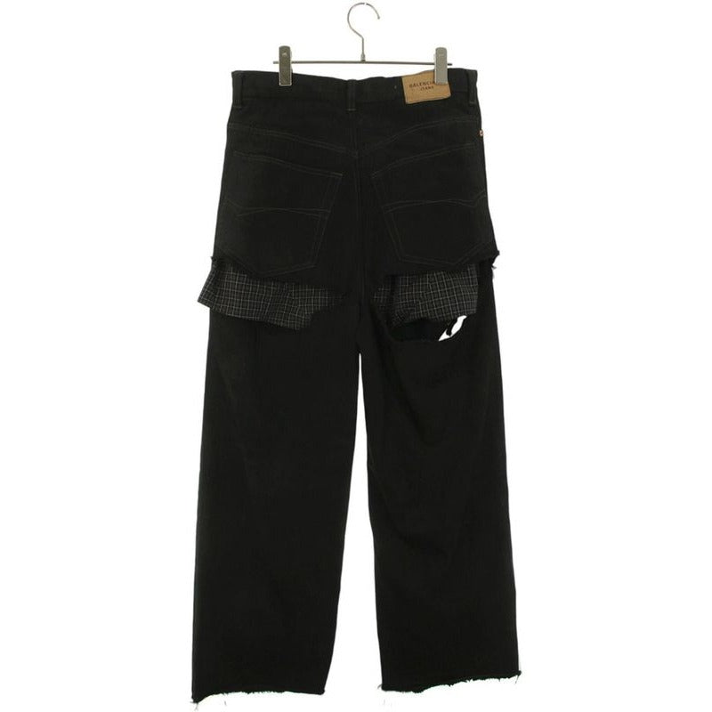 Balenciaga tjw 58 Destroy Baggy Denim Pants — view 2