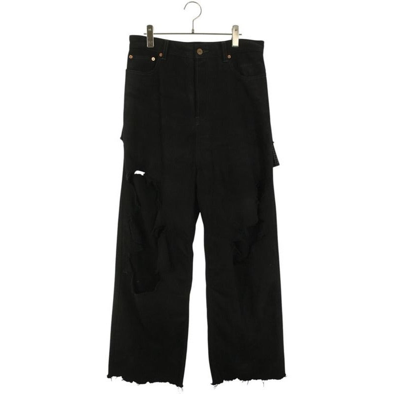 Balenciaga tjw 58 Destroy Baggy Denim Pants