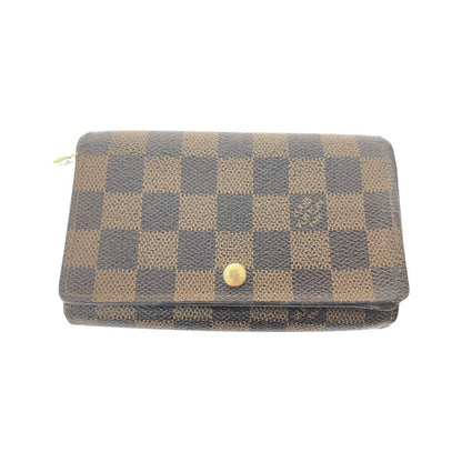 Louis Vuitton Bifold Wallet L-Shaped Zipper Damier Porte Monnaie Bier