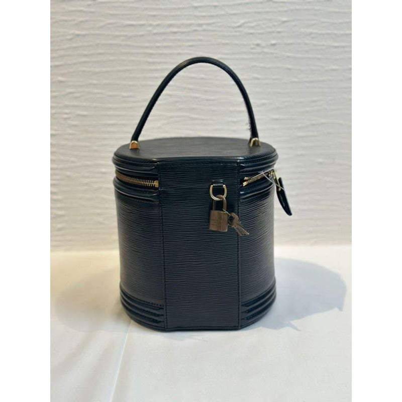 Louis Vuitton Epi Cannes Vanity Bag Black