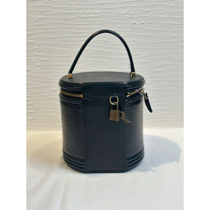 Louis Vuitton Epi Cannes Vanity Bag Black