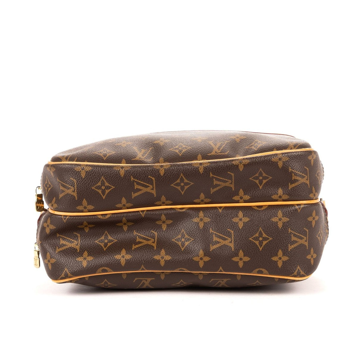 Louis Vuitton Reporter Brown Monogram Canvas Shoulder Bag — view 6