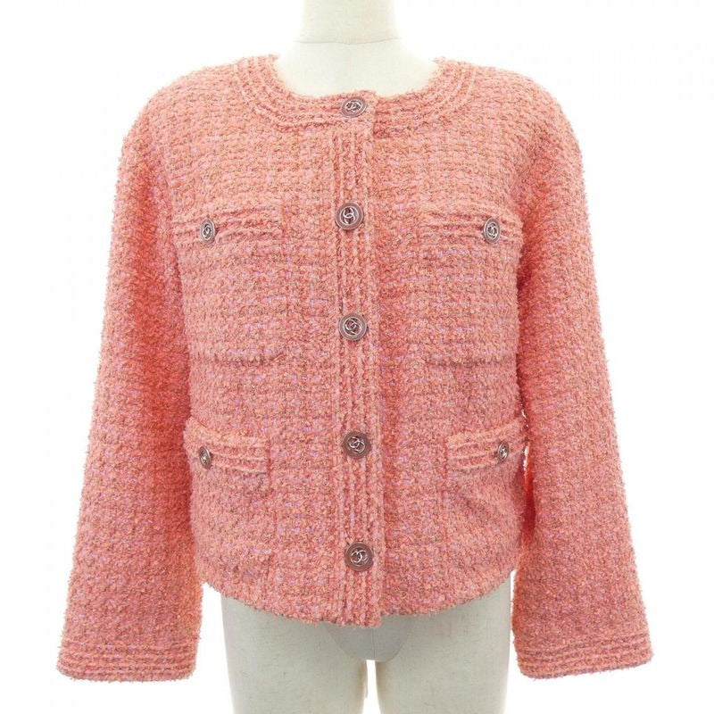 Chanel 20 P Collarless Jacket