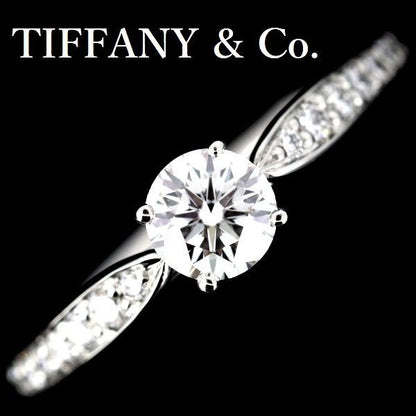 Tiffany & Co Harmony 042 CT F-Vs2-3 ex Diamond Ring Pt950
