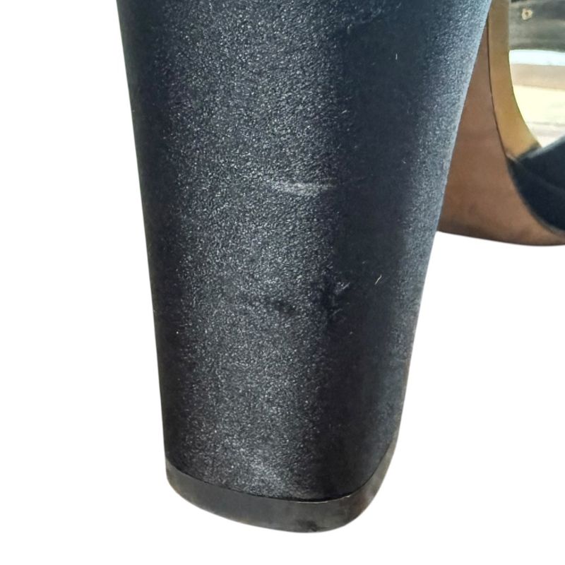 22ss Christian Dior Suede Satin Sandals Size 34 1/2 21.5cm (8.46in) Equivalent