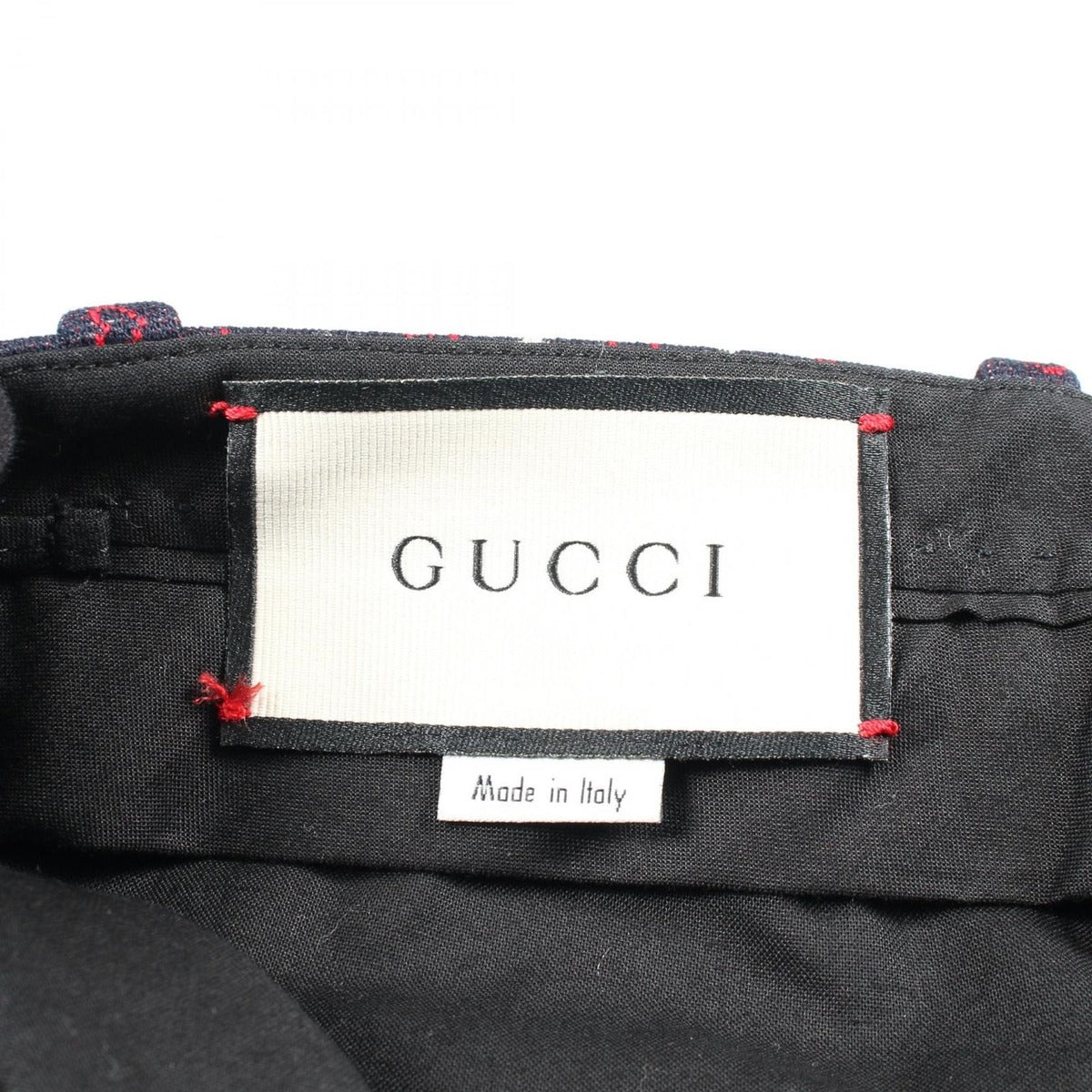 Gucci Pants Cotton Red 36 — view 3