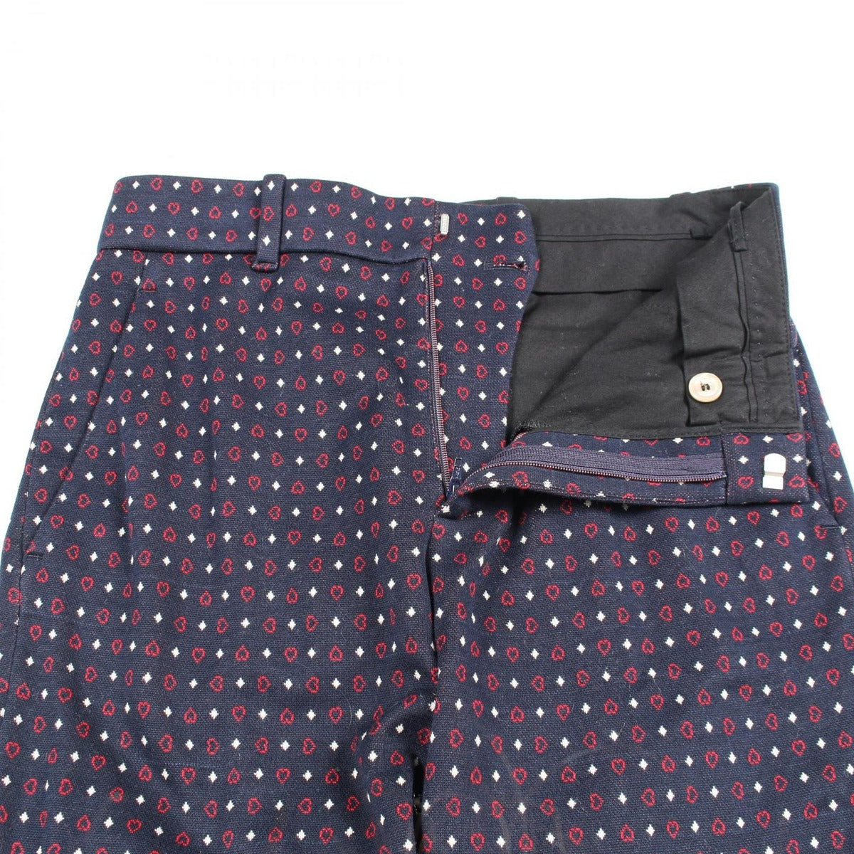 Gucci Pants Cotton Red 36 — view 6