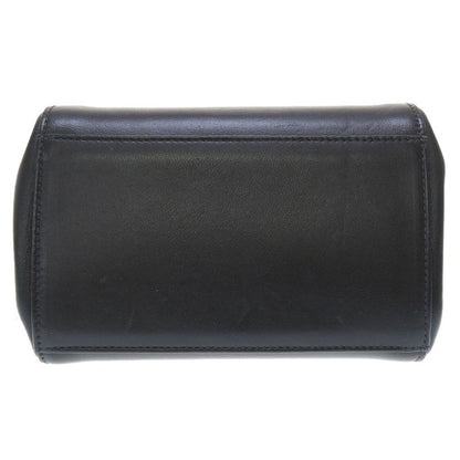 Chanel 255 Chocobar Lambskin Black Gold Hardware Shoulder Bag Black 0023 Chanel
