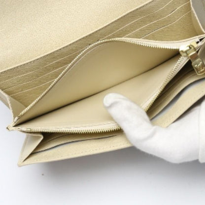 Louis Vuitton N63208 Damier Azure Long Wallet Portefeuille And Sarah Long