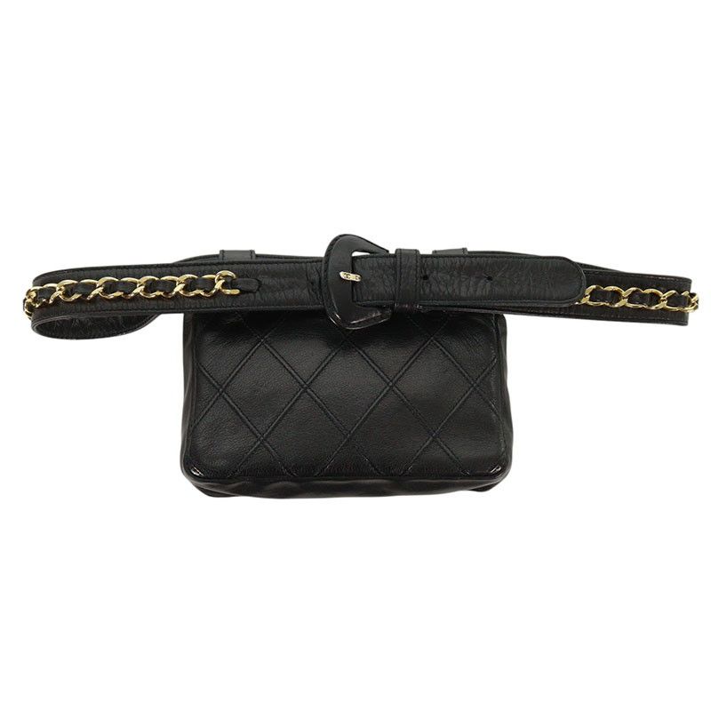 Chanel Chain Belt Waist Bag Women
