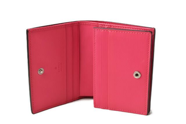 Gucci Mini Wallet Coin Case Gucci Guccy Folded Wallet SEGA Collaboration Pink