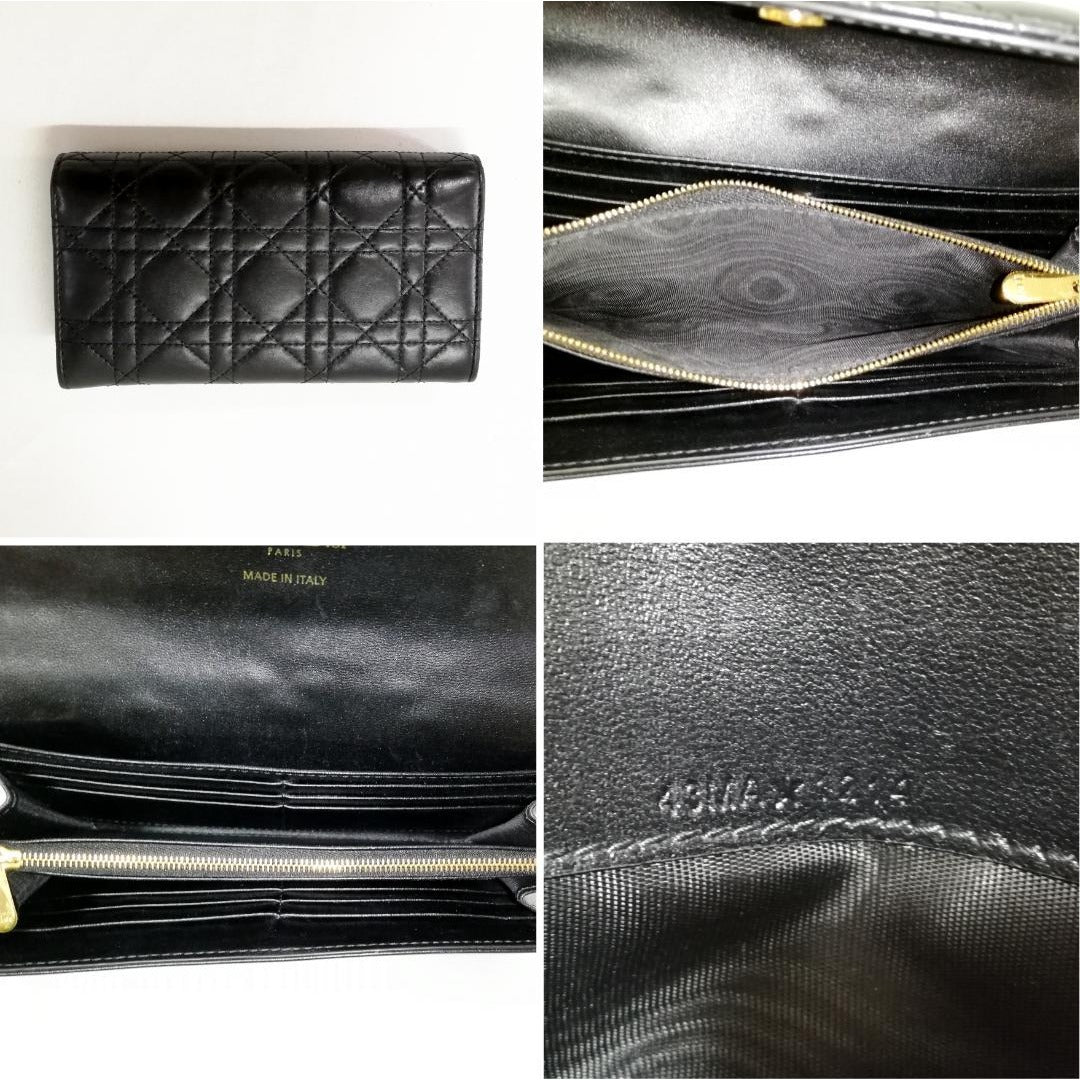 Dior Wallet Black Gold — view 4