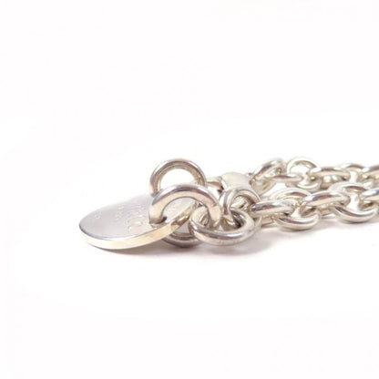 Tiffany & Co Tiffany & Co Oval Tag Necklace Choker Accessory Sv925