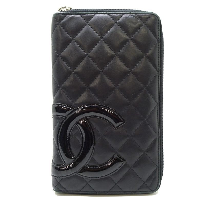 Chanel Long Black Wallet