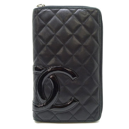 Chanel Long Black Wallet