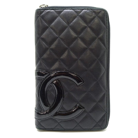 Chanel Long Black Wallet