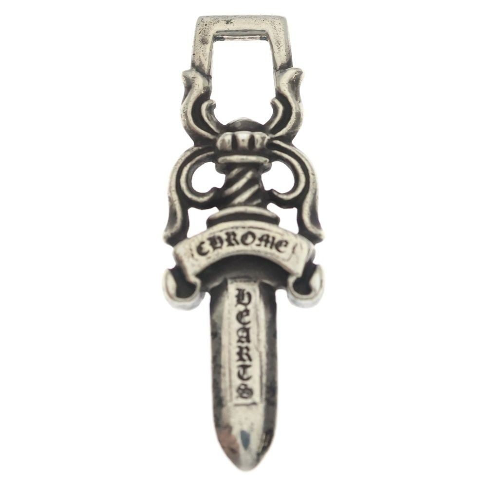 Chrome Hearts 10 Dagger Pendant Top Silver