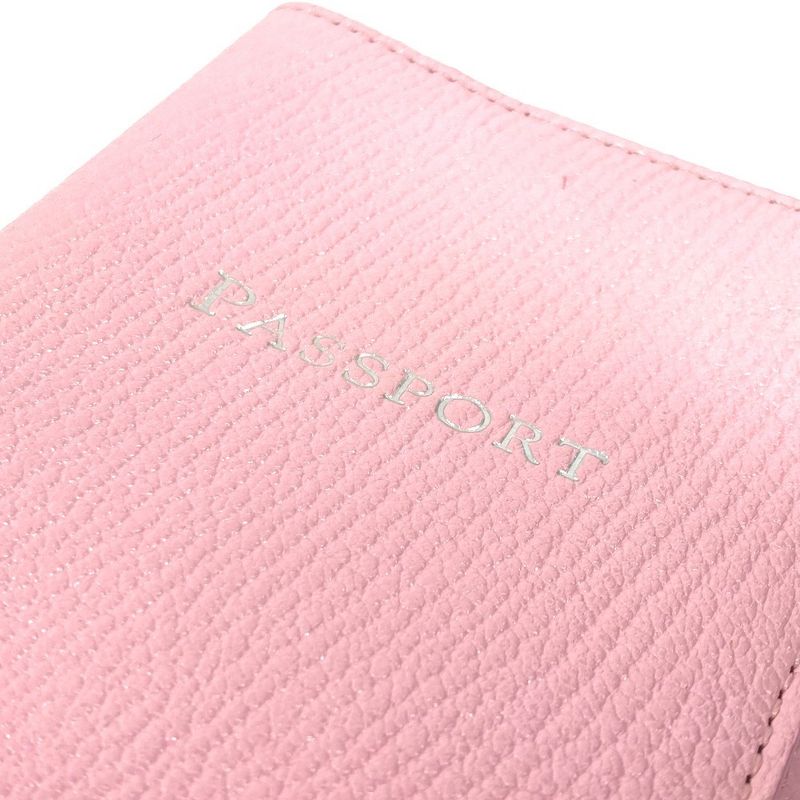 Tiffany & Co Tiffany & Co Passport Case Logo Leather Pink