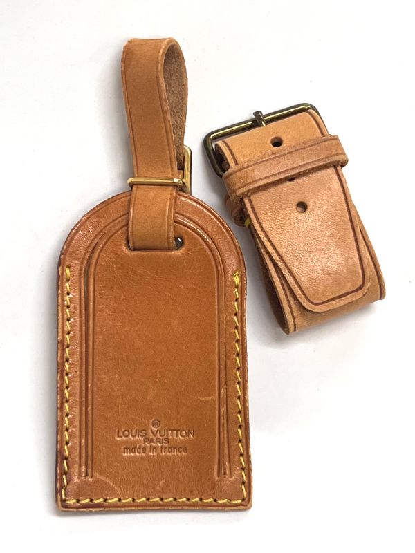 Louis Vuitton Name Tag Poinier Handle Holder 06bs292