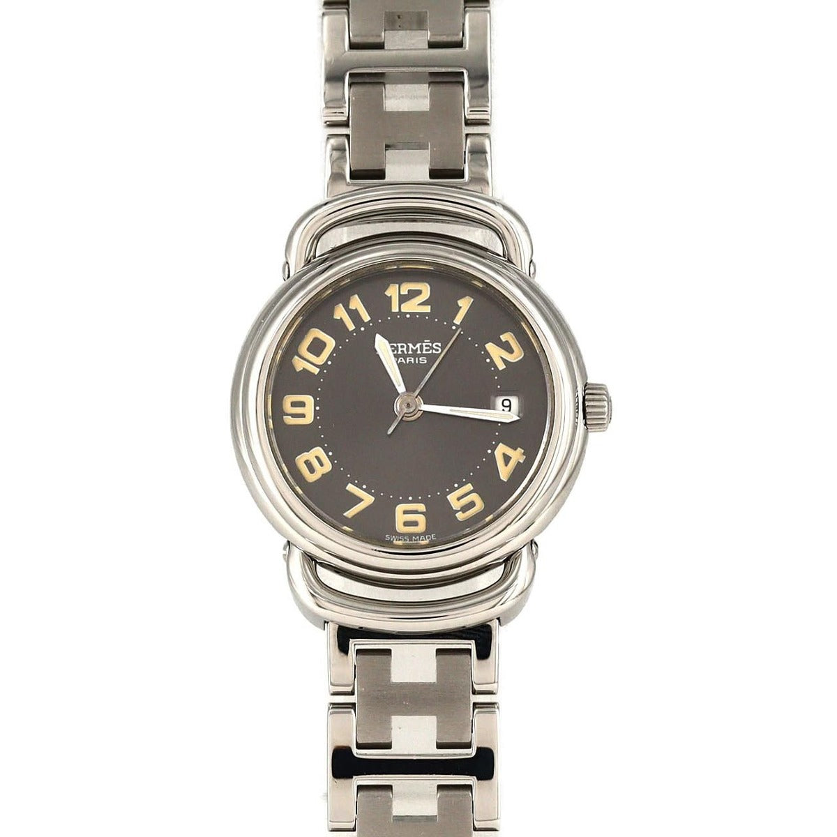 Hermes Pullman SS Quartz Bracelet Dial Color