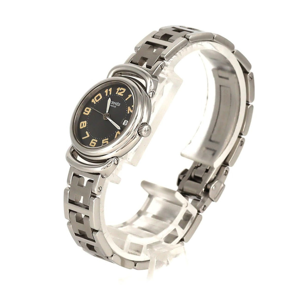Hermes Pullman SS Quartz Bracelet Dial Color — view 2