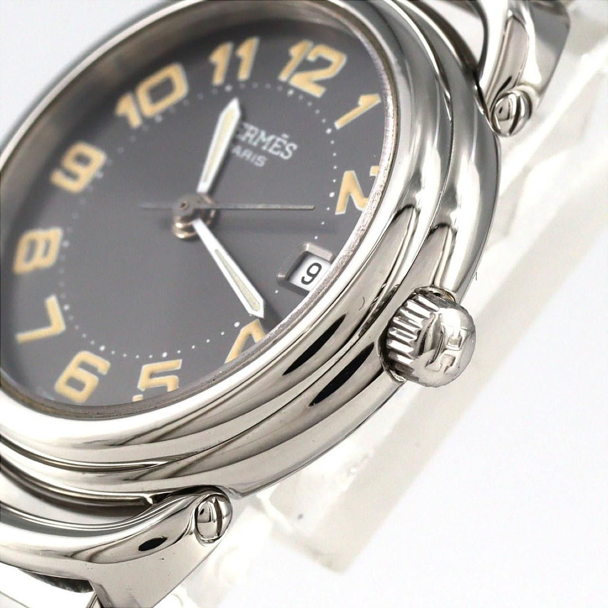 Hermes Pullman SS Quartz Bracelet Dial Color — view 4