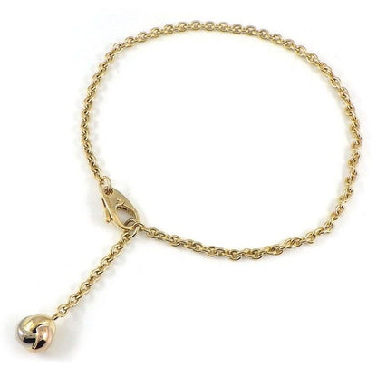 Cartier Bracelet Baby Trinity Pumpille Ball Swing Drop Three Color 18K Pink